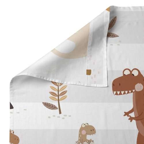 Set posteljine HappyFriday Moshi Moshi Dino family  Pisana Dječji krevetić 2 Dijelovi Cijena