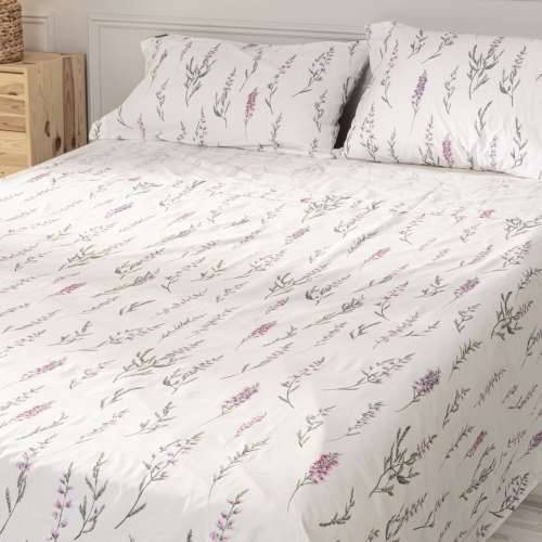 Set posteljine HappyFriday Lavender Pisana Krevet od 135/140 Cijena