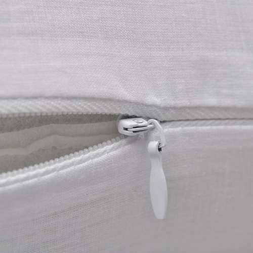 130901 4 White Cushion Covers Cotton 40 x 40 cm Cijena
