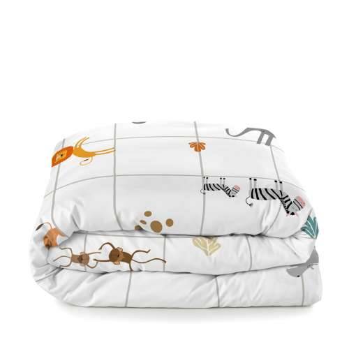 Set pokrivača za poplun HappyFriday Mini savanna Pisana Krevet od 105 2 Dijelovi Cijena