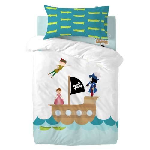 Set pokrivača za poplun HappyFriday Mr Fox Flying boy Pisana Dječji krevetić 2 Dijelovi Cijena