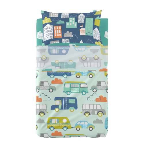 Set posteljine HappyFriday Moshi Moshi Holidays  Pisana Dječji krevetić 2 Dijelovi Cijena