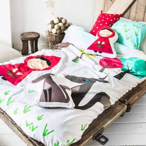 Set pokrivača za poplun HappyFriday Mr Fox Grandma  Pisana Krevet od 105 2 Dijelovi Cijena