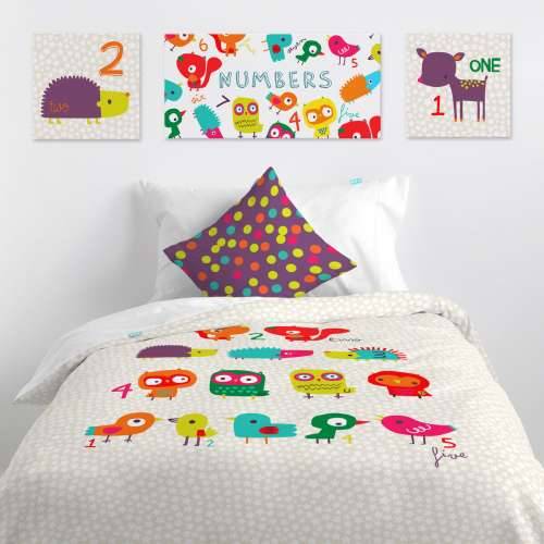 Platno HappyFriday Baleno teen Forest friends Pisana 27 x 27 cm Cijena