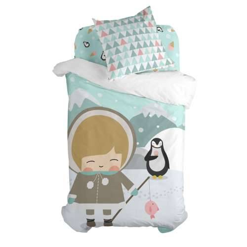 Set pokrivača za poplun HappyFriday Happynois Skymo Day Pisana Krevet od 80 2 Dijelovi Cijena