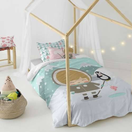 Set pokrivača za poplun HappyFriday Happynois Skymo Day Pisana Krevet od 80 2 Dijelovi Cijena
