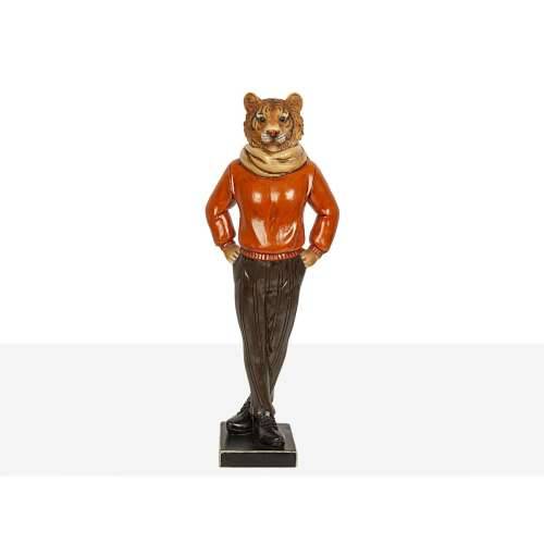 Ukrasna figura Romimex Crvena Smola Tigar 14 x 37 x 10 cm Cijena