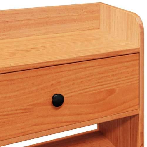 Uzglavlje sa spremištem voštano smeđe 75 cm od masivne borovine - Voštano smeđa 75 cm 1 Cijena