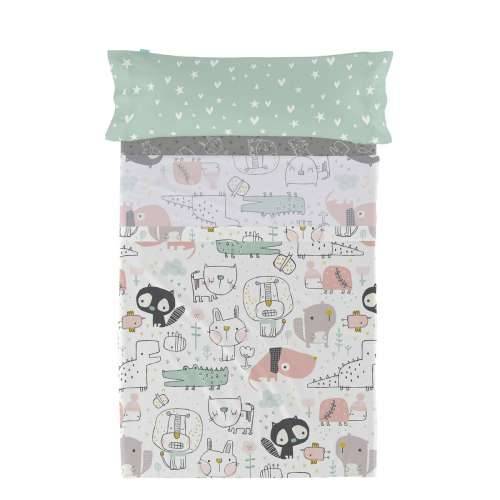 Set posteljine HappyFriday Best buddies Pisana Krevet od 80/90 2 Dijelovi Cijena