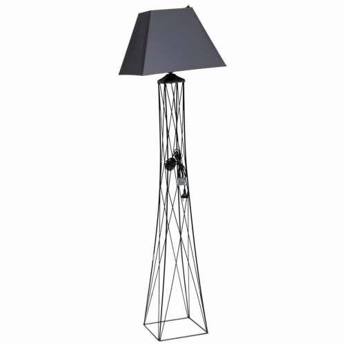 Podna svjetiljka Alexandra House Living Crna Siva 42 x 160 x 42 cm Cijena