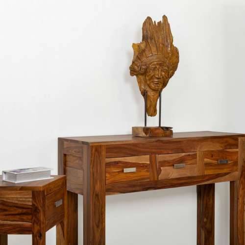Ukrasna figura Alexandra House Living Prirodno tikovina Indijac 13 x 60 x 30 cm Cijena