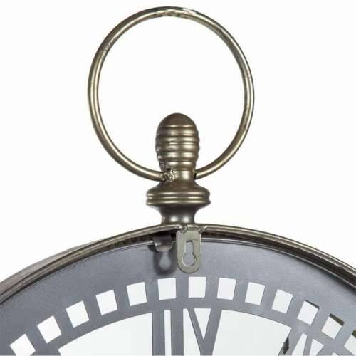 Zidni sat Alexandra House Living Crna Metal 5 x 60 x 46 cm Cijena