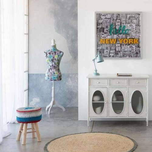 Slika Alexandra House Living Platno Akril Drvo MDF 4 x 4 x 80 cm Cijena