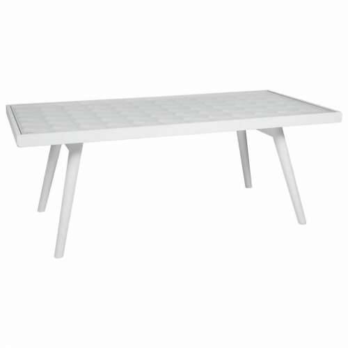 Pomoćni stolić Alexandra House Living Bijela 65 x 48 x 125 cm Cijena