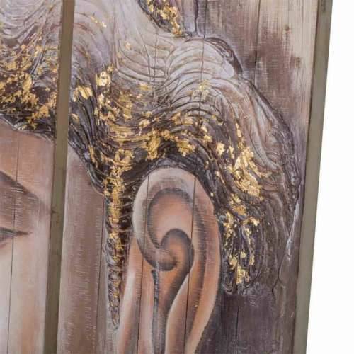 Slika Alexandra House Living Asia Jelovina Drvo MDF 150 x 4 x 50 cm Cijena