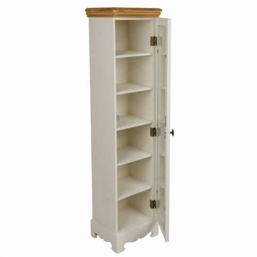 Ormarić Alexandra House Living Bijela Prirodno borovina Drvo MDF 20 x 98 x 24 cm Cijena