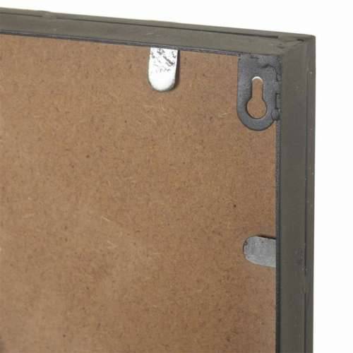 Zidni sat Alexandra House Living Crna Staklo Željezo Drvo MDF 76 x 3 x 36 cm Cijena