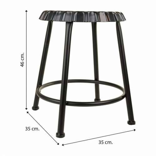 Tabure Alexandra House Living Metal Željezo 35 x 46 x 35 cm Cijena