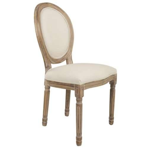 Blagavaonska stolica Alexandra House Living Bež 46 x 96 x 48 cm Cijena