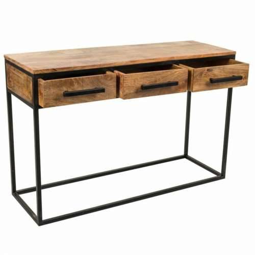 Ormarić s ladice Alexandra House Living Smeđa Crna 41 x 77 x 121 cm Cijena