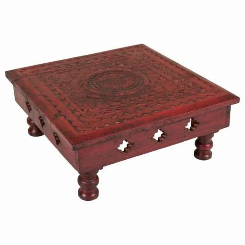Stolić za dnevni boravak Alexandra House Living Crvena 33 x 14 x 33 cm Cijena