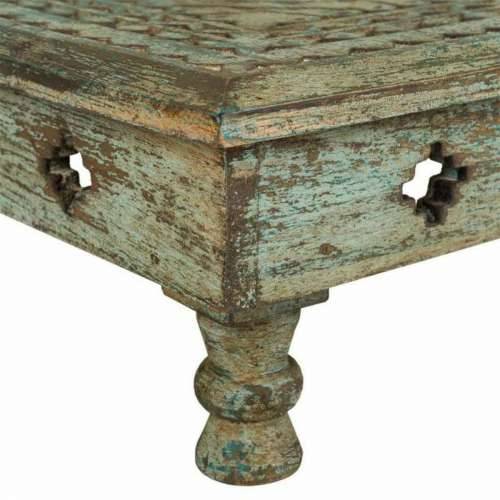 Stolić za dnevni boravak Alexandra House Living Plava 33 x 14 x 33 cm Cijena