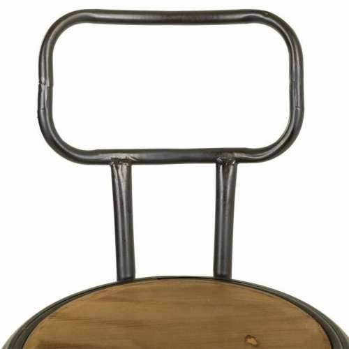 Tabure Alexandra House Living Smeđa Siva Drvo Metal 54 x 92 x 42 cm Cijena