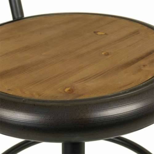 Tabure Alexandra House Living Smeđa Siva Drvo Metal 54 x 92 x 42 cm Cijena