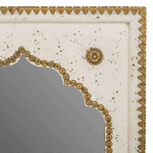 Zidno ogledalo Alexandra House Living zlatan 2 x 51 x 40 cm Pravokutno Cijena