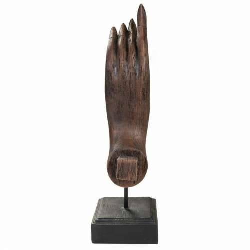 Ukrasna figura Alexandra House Living Smeđa Crna Metal Polirezin ruka 12 x 43 x 17 cm Cijena