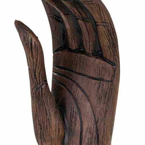 Ukrasna figura Alexandra House Living Smeđa Crna Metal Polirezin ruka 12 x 43 x 17 cm Cijena