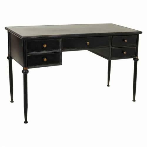 Pisaći stol Alexandra House Living Crna Metal 75 x 75 x 122 cm Cijena