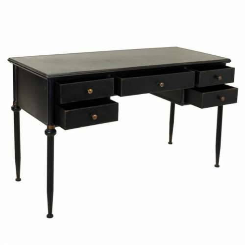 Pisaći stol Alexandra House Living Crna Metal 75 x 75 x 122 cm Cijena