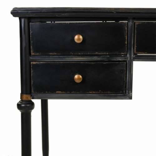 Pisaći stol Alexandra House Living Crna Metal 75 x 75 x 122 cm Cijena
