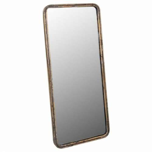 Zidno ogledalo Alexandra House Living zlatan Metal 72 x 72 x 33 cm Cijena