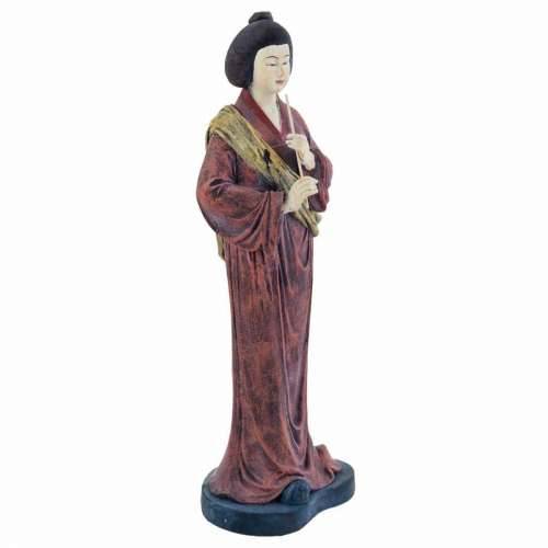 Ukrasna figura Alexandra House Living Polirezin Orijentalno Glazba 18 x 61 x 21 cm Cijena