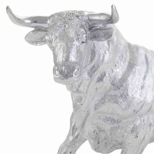 Ukrasna figura Alexandra House Living Srebro Polirezin Bik 17 x 32 x 43 cm Cijena