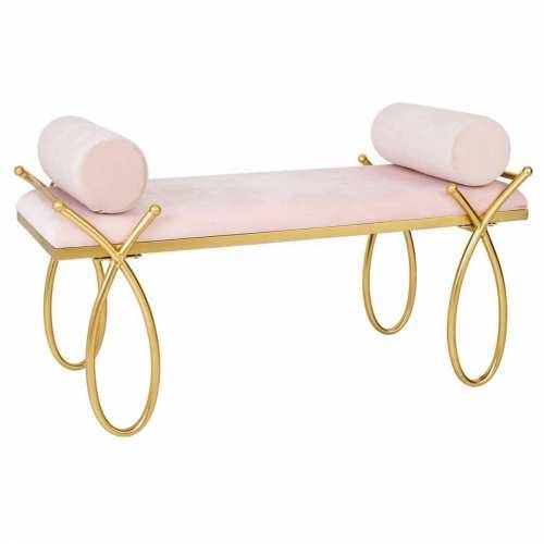 Stolac Alexandra House Living Zlato Metal Éponge Drvo MDF 49 x 53 x 112 cm Cijena