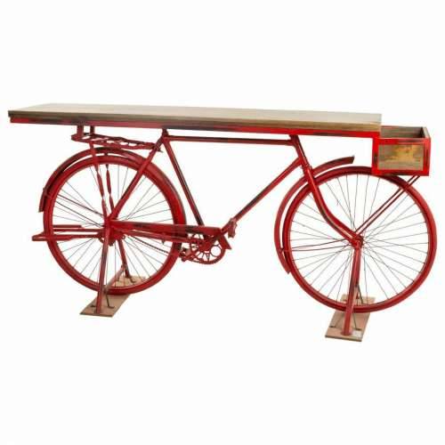Hodnik Alexandra House Living Bike Smeđa Crvena 50 x 90 x 198 cm Cijena