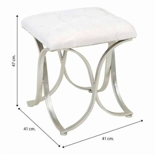 Stolac Alexandra House Living Šampanjac Metal Éponge Drvo MDF 41 x 47 x 41 cm Cijena
