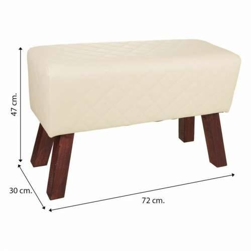 Tabure Alexandra House Living PVC Drvo MDF 30 x 47 x 72 cm Cijena