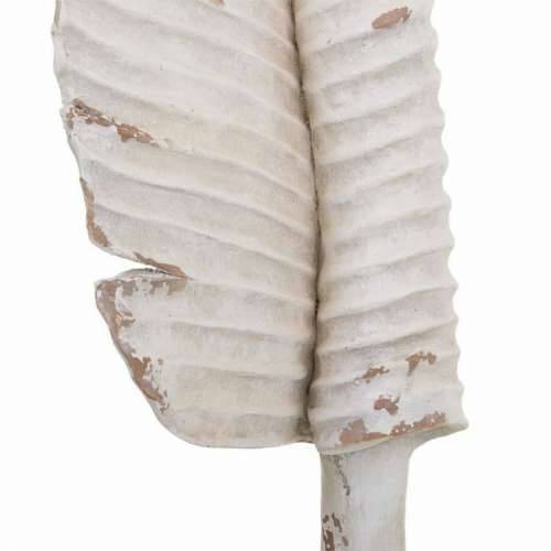 Ukrasna figura Alexandra House Living Bijela magnezij List 38 x 180 x 38 cm Cijena