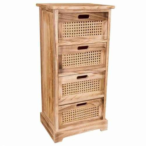 Ormarić s ladicama Alexandra House Living trska Paulovnija 29 x 75 x 35 cm Cijena