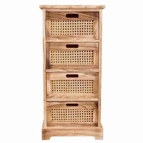 Ormarić s ladicama Alexandra House Living trska Paulovnija 29 x 75 x 35 cm Cijena