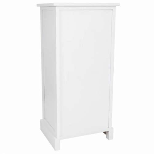 Ormarić s ladicama Alexandra House Living Bijela trska Paulovnija Drvo MDF 29 x 75 x 35 cm Cijena