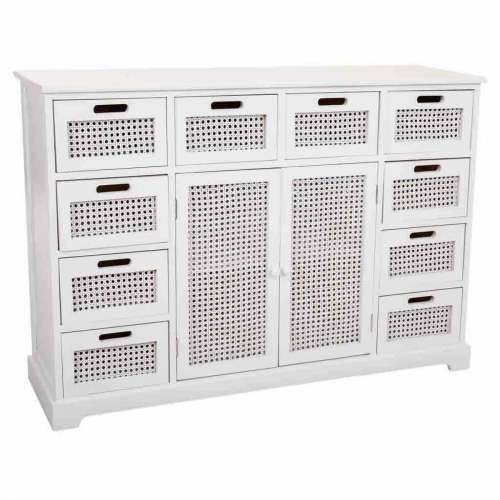 Ormarić za hodnik Alexandra House Living Bijela Paulovnija Drvo MDF 33 x 78 x 113 cm Cijena