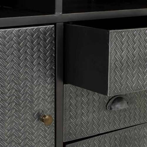 Ormarić za hodnik Alexandra House Living Smeđa Siva Drvo Metal 36 x 82 x 121 cm Cijena