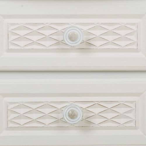 Noćni ormarić Alexandra House Living Bijela Krema 31 x 71 x 38 cm Cijena