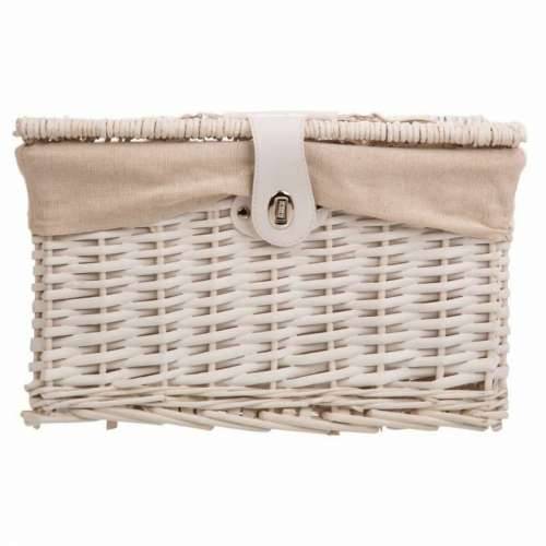 Set de Două Cufere Alexandra House Living Bijela Drvo vrbe 30 x 23 x 40 cm Cijena