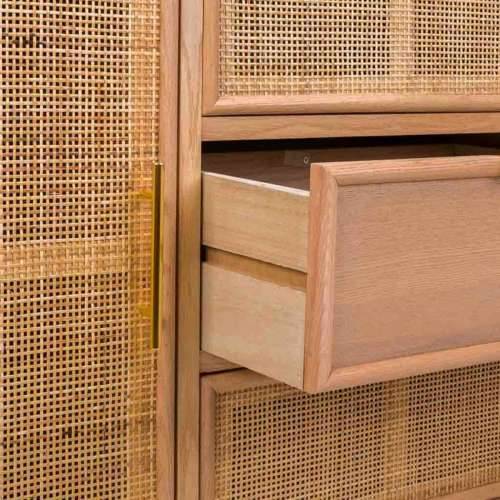 Ormarić za hodnik Alexandra House Living Prirodno Drvo MDF 81 x 40 x 120 cm Cijena